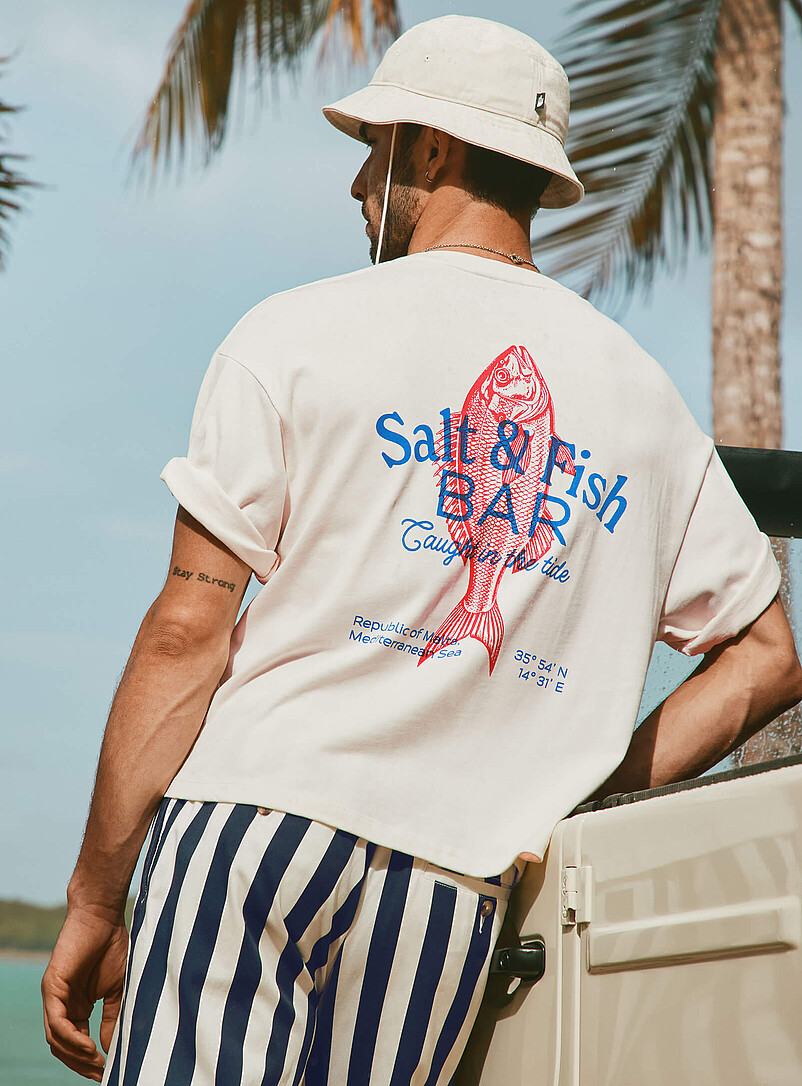 Summer destination T-shirt Oversized fit product image (primary)