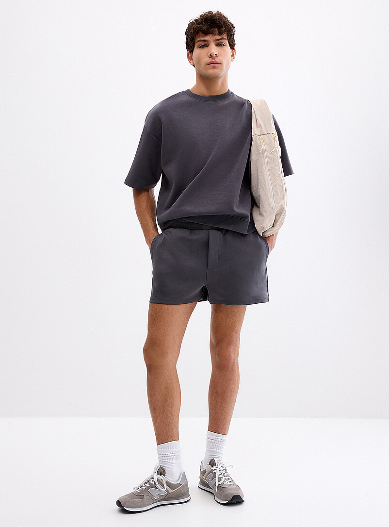 Structured Jersey Short Inseam: 3" (8 Cm)