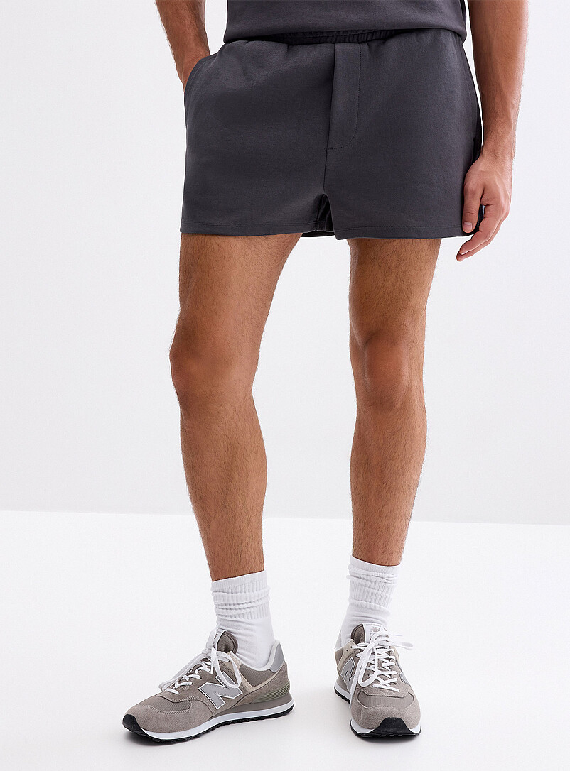 Structured jersey short Inseam: 3" (8 cm) product image 2