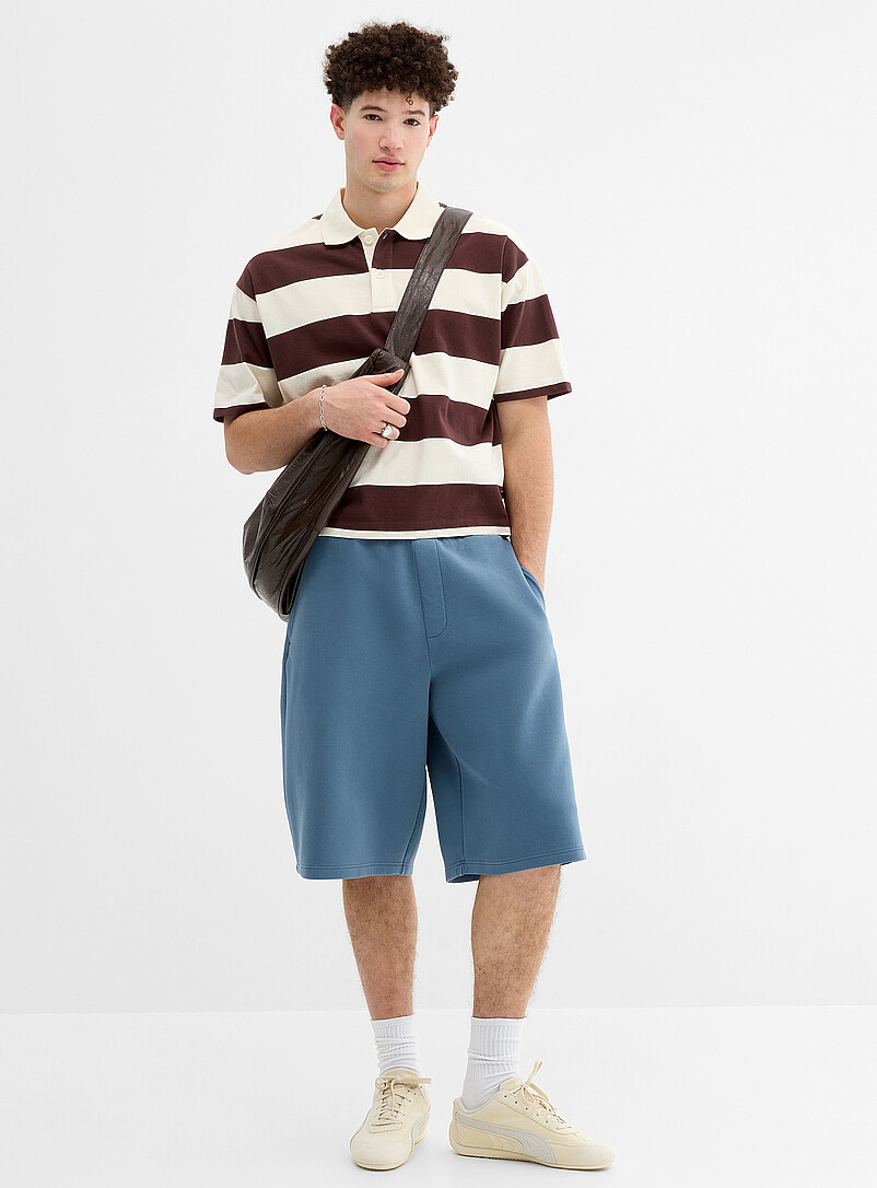 Smooth Fleece Long Bermudas Baggy Fit