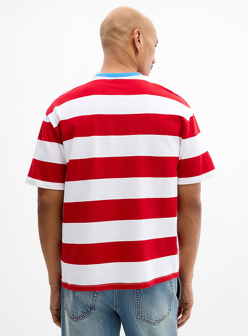 Club-stripe T-shirt Comfort fit product image 2