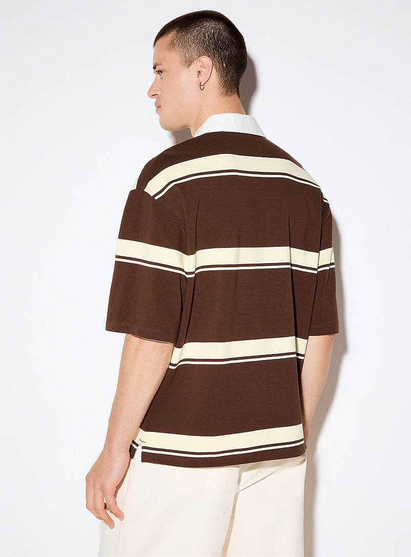 Mixed stripe rugby polo Comfort fit product image 2