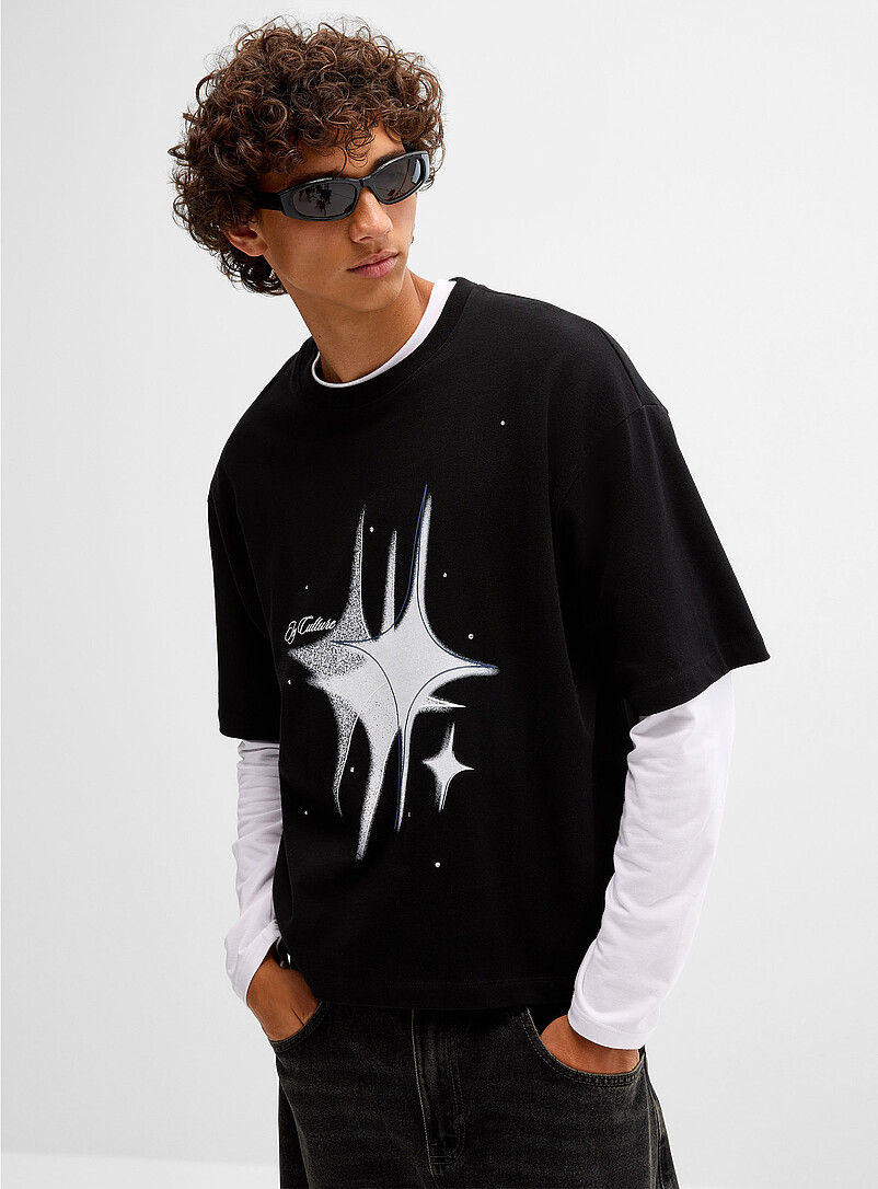 Y2K graphic print T-shirt Oversized fit product image 2