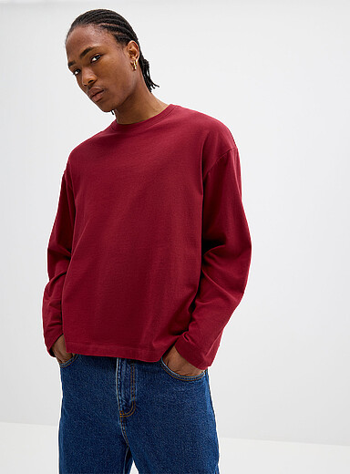 Long-sleeve crew-neck T-shirt DJAB 101 <b>Oversized fit</b>