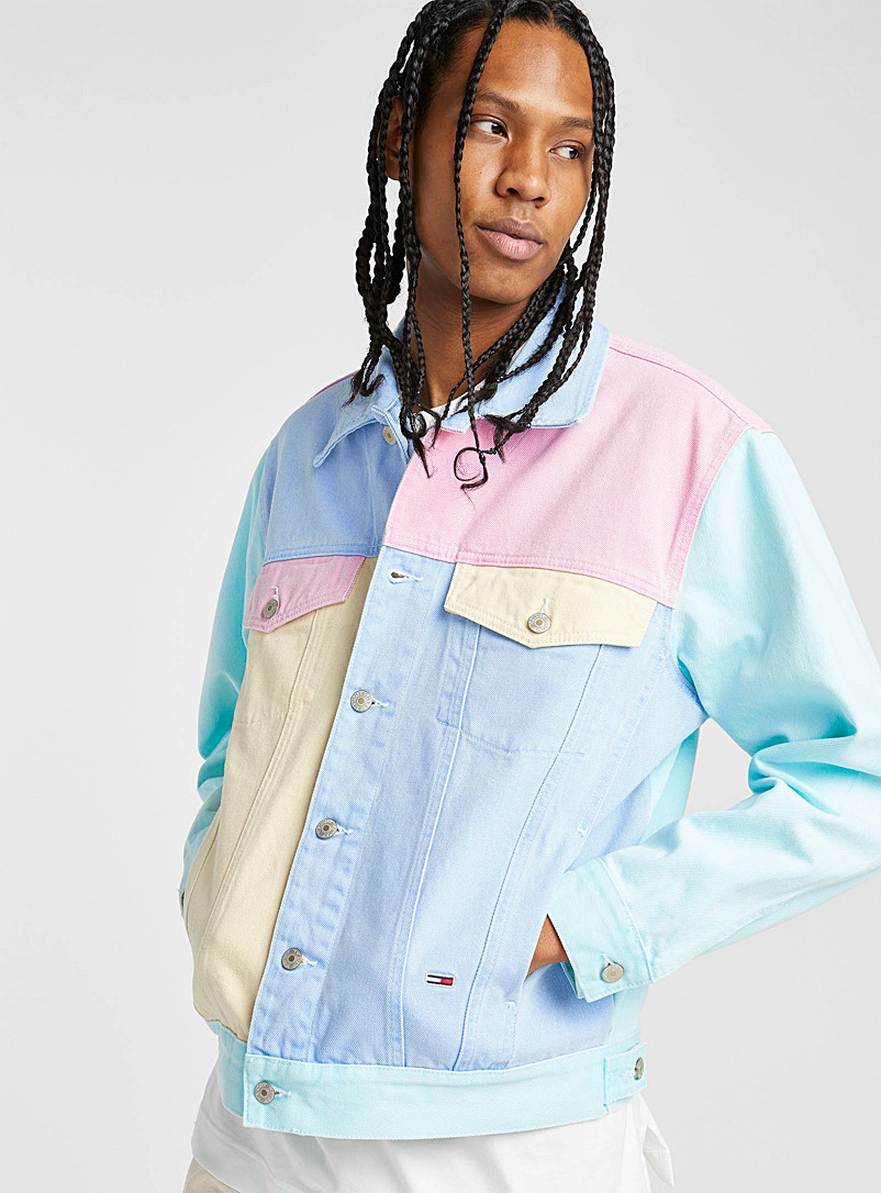 Pastel colour jean jacket | Tommy Hilfiger Men's Denim Jackets & Jean Jackets |