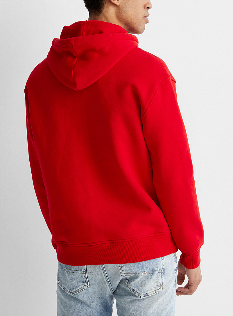 tommy hilfiger red flag hoodie
