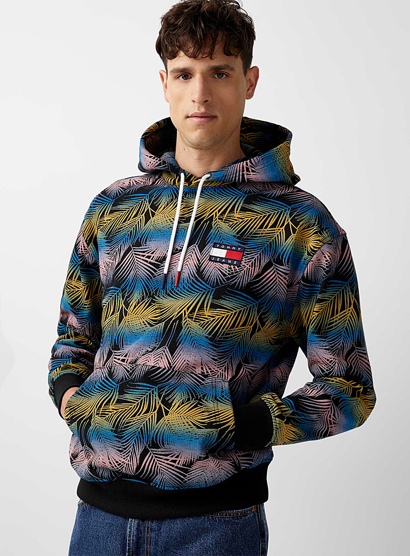 Tommy Hilfiger Assorted Colourful foliage hoodie for men