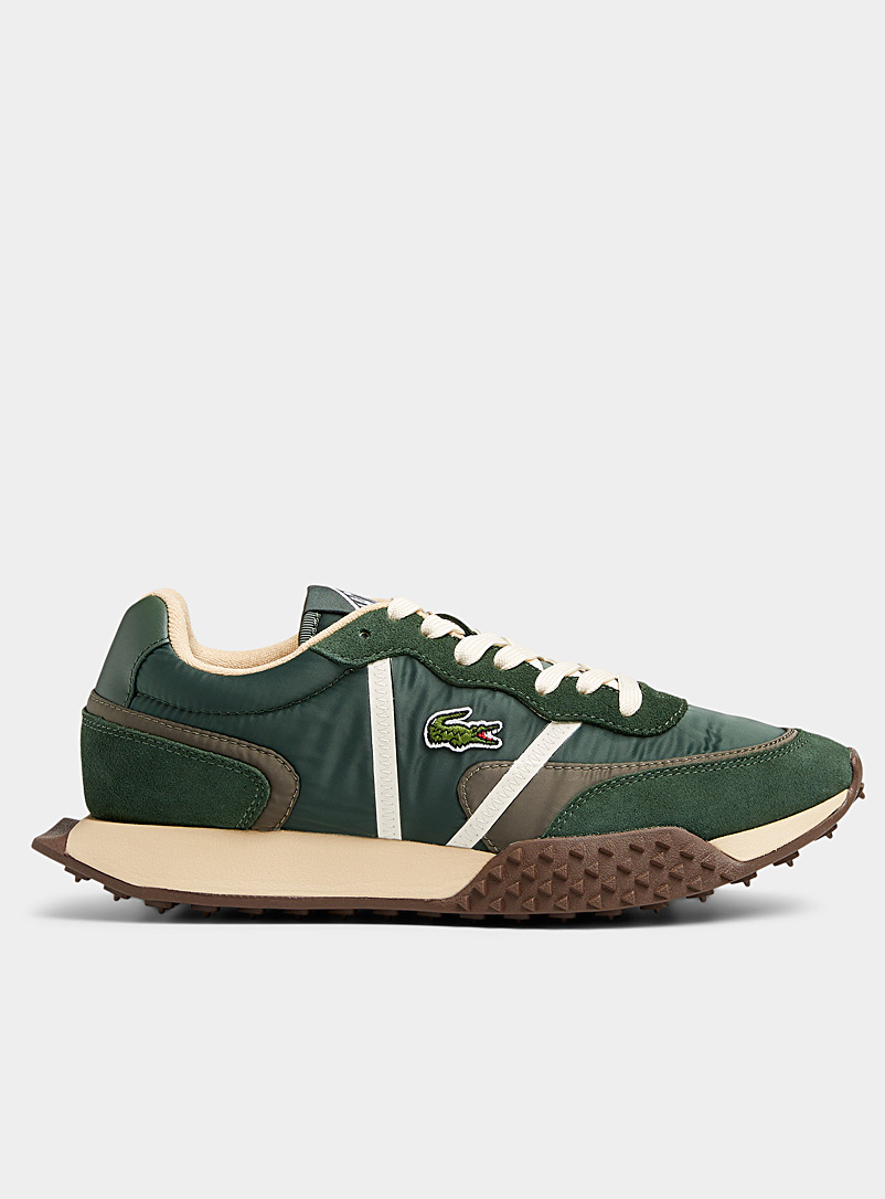 Lacoste: Le sneaker L-Spin Deluxe 3.0 Homme Vert foncé-mousse-olive pour homme