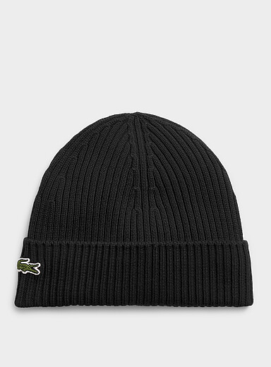 Croc-logo 100% wool tuque