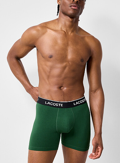 5" black-waist coloured boxer brief Cotton Stretch