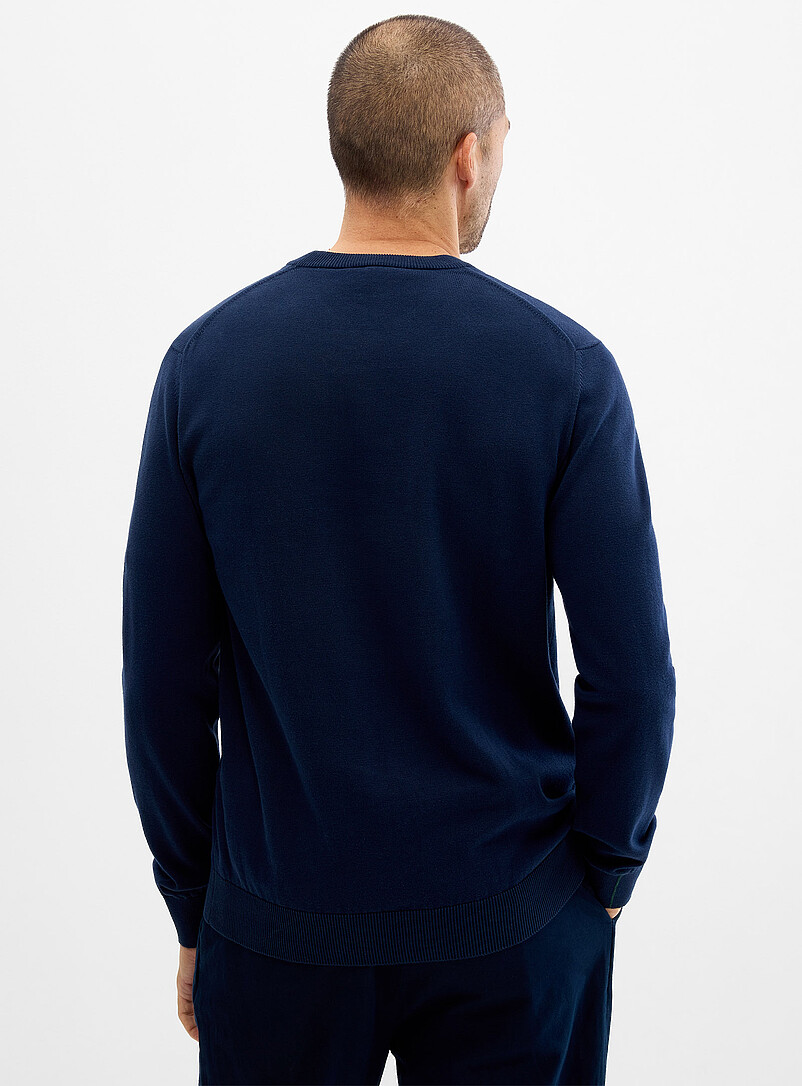 Lacoste: Le chandail &eacute;cusson croco P&ecirc;che pour homme