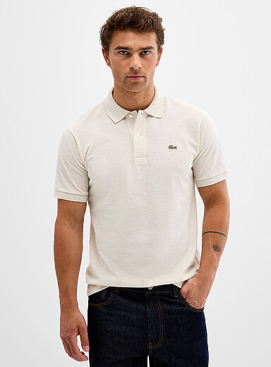 Le polo piqu&eacute; croco <b>Coupe classique</b>