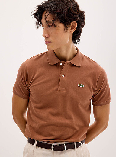 Le polo piqu&eacute; croco <b>Coupe classique</b>