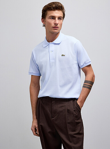 Le polo piqu&eacute; croco <b>Coupe classique</b>