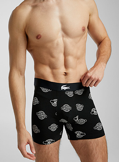 Lacoste, Underwear & Socks, Lacoste Mens 3pack Boxer Briefs Underwear  Classic Redsilverblue Nix Size M