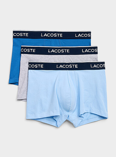 3" navy-waist boxer briefs Cotton Stretch 3-pack