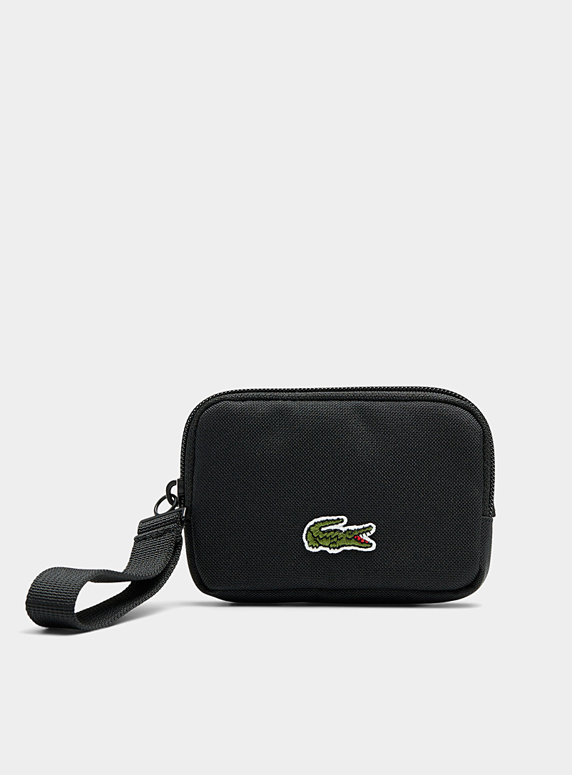 Lacoste Black Colourful mini wallet for men