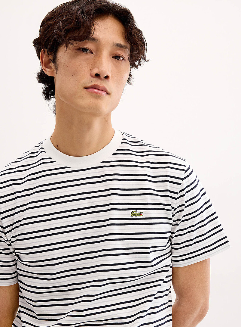 Modern stripe T-shirt | Lacoste | Shop Men's Printed & Patterned T
