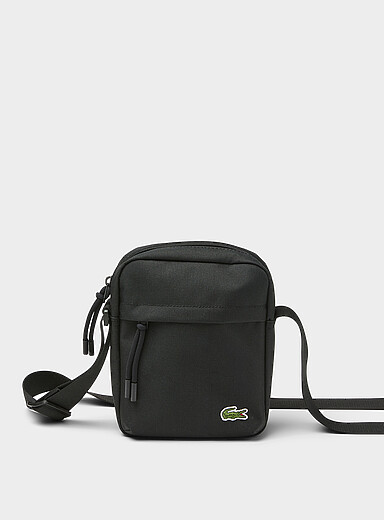 Croc-logo small crossbody bag
