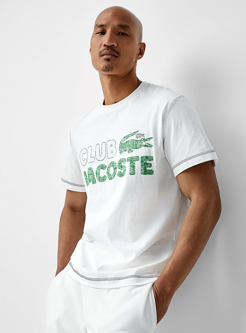 stivhed fordøje Banke Club Lacoste T-shirt | Lacoste | Shop Men's Logo Tees & Graphic T-Shirts  Online | Simons