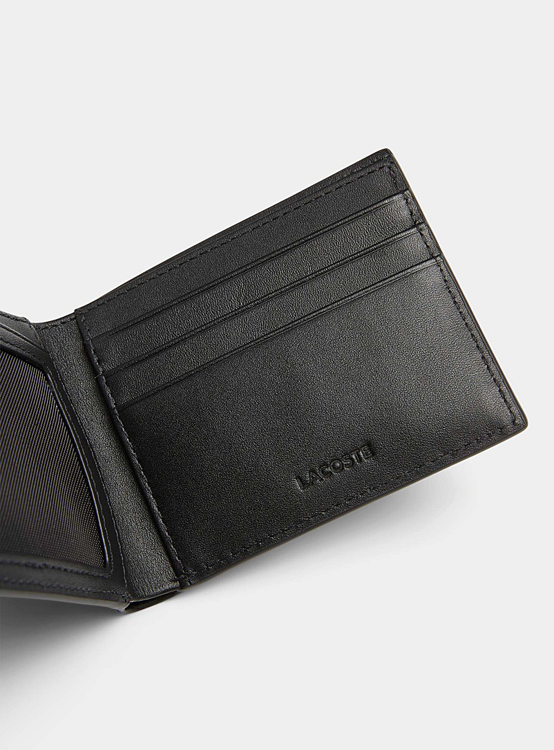 Lacoste Black Fitzgerald wallet for men