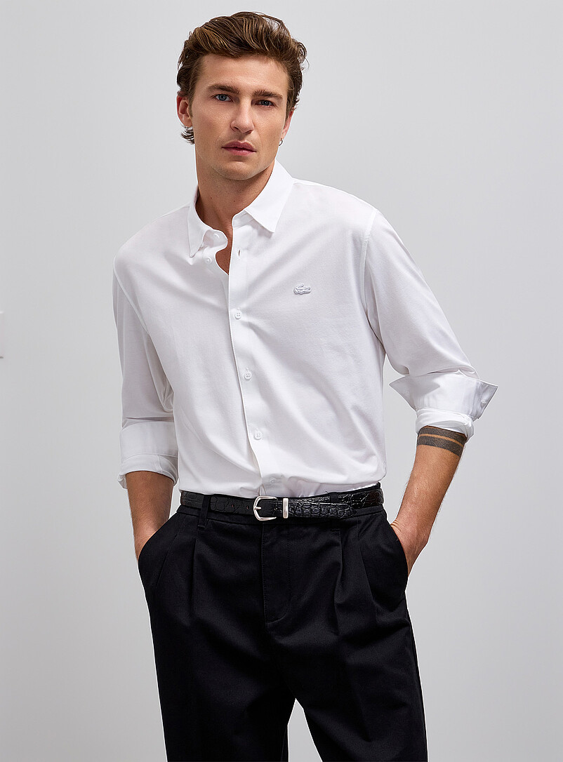 Minimalist Jersey Shirt Slim Fit