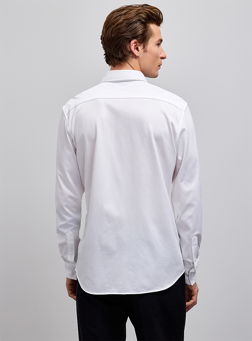 Minimalist jersey shirt Slim fit product image 2