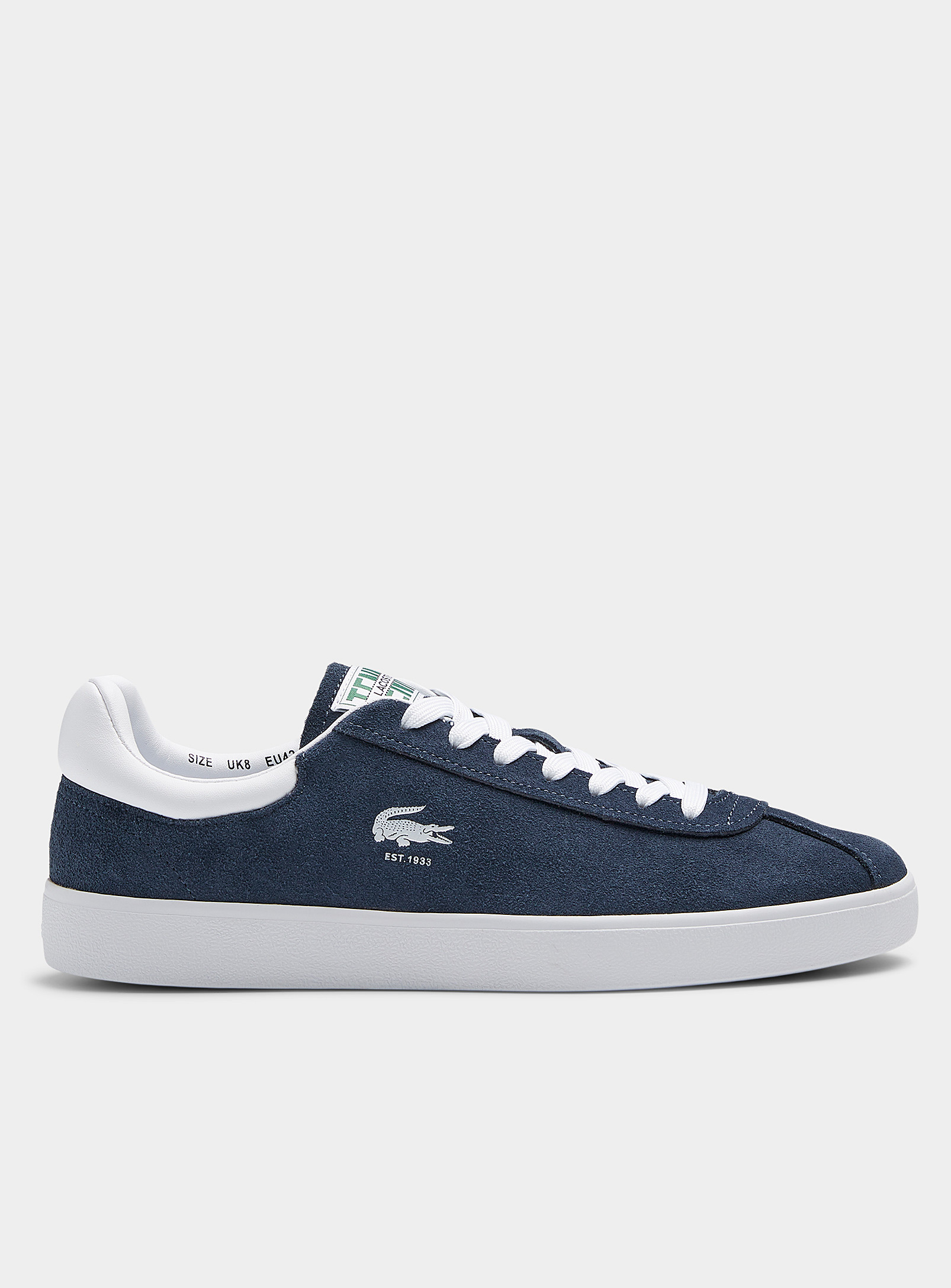 Lacoste Baseshot Sneakers Men In Navy/midnight Blue