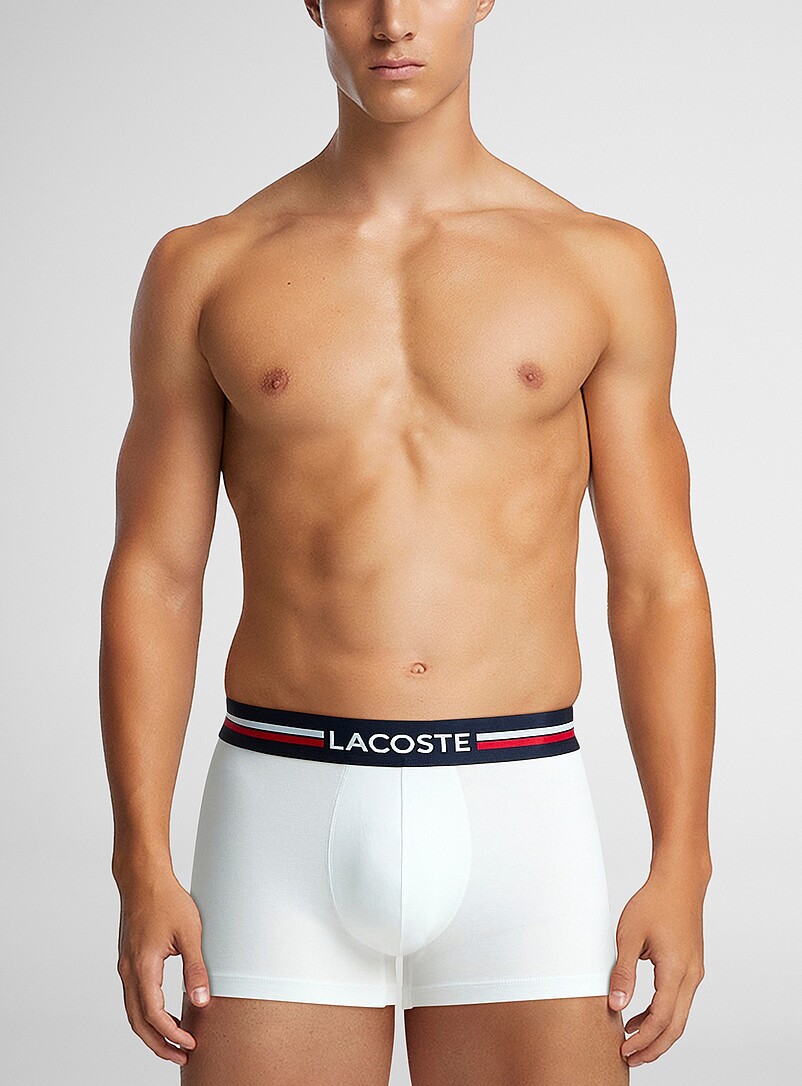3" retro striped-waist trunk Cotton product image (primary)