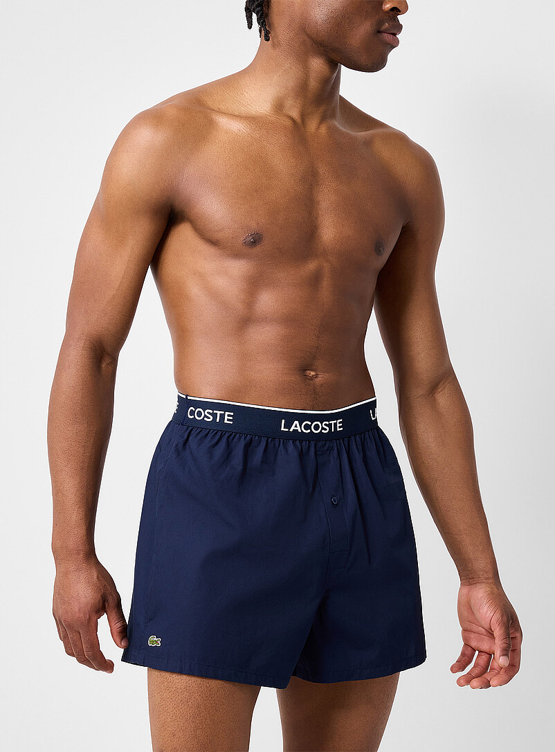Blue Hue Poplin Boxer Cotton