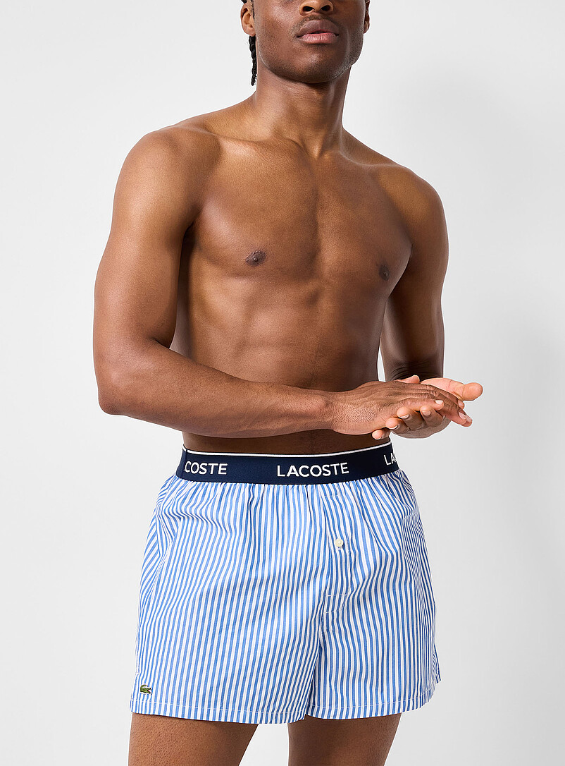 Blue hue poplin boxer Cotton product image (primary)