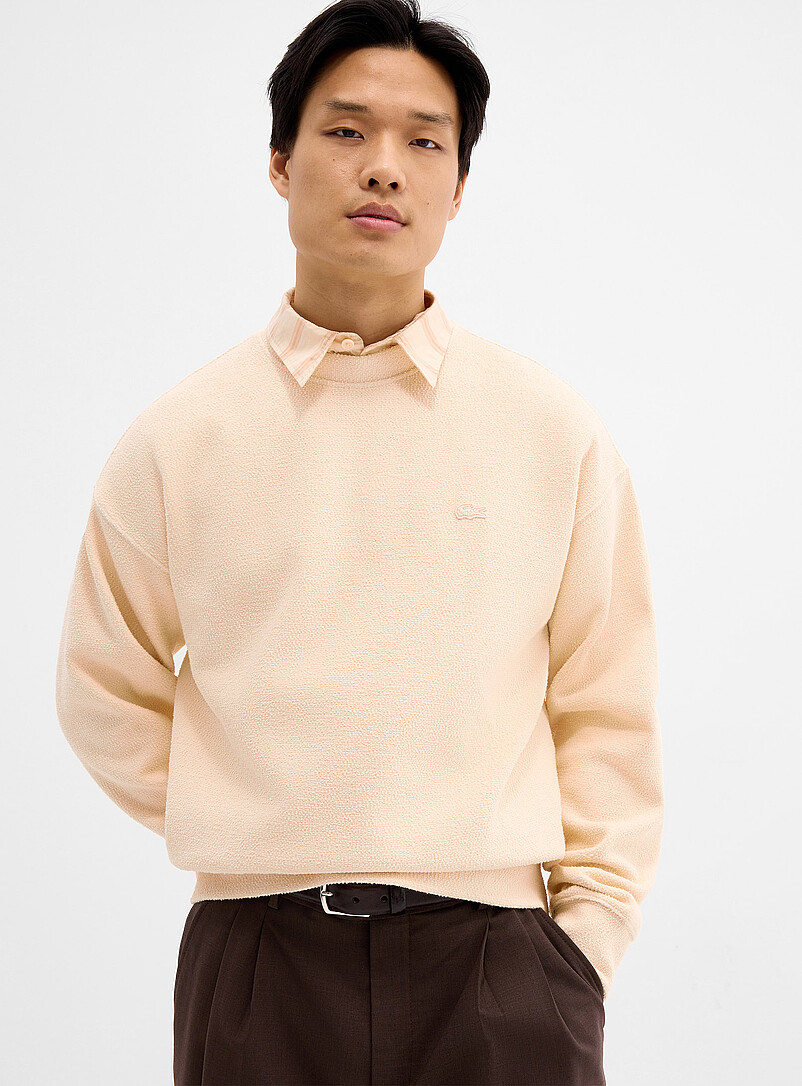 Terry-like textured sweatshirt product image (primary)