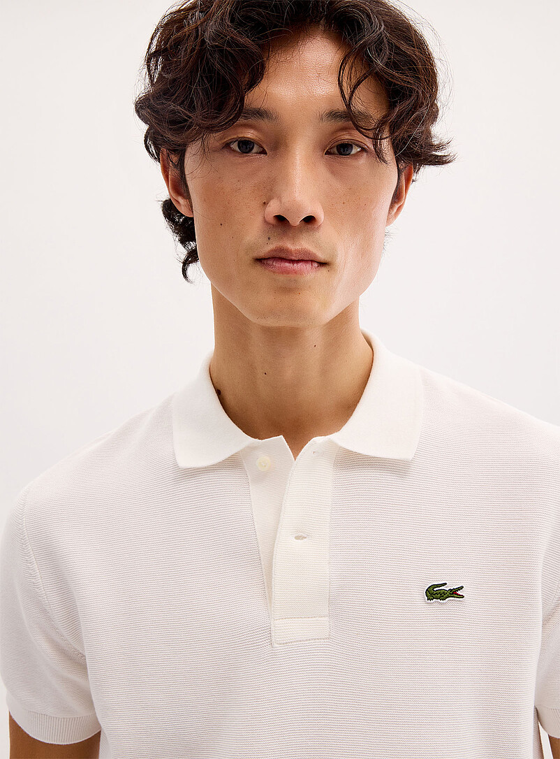 Textured knit polo product image 2