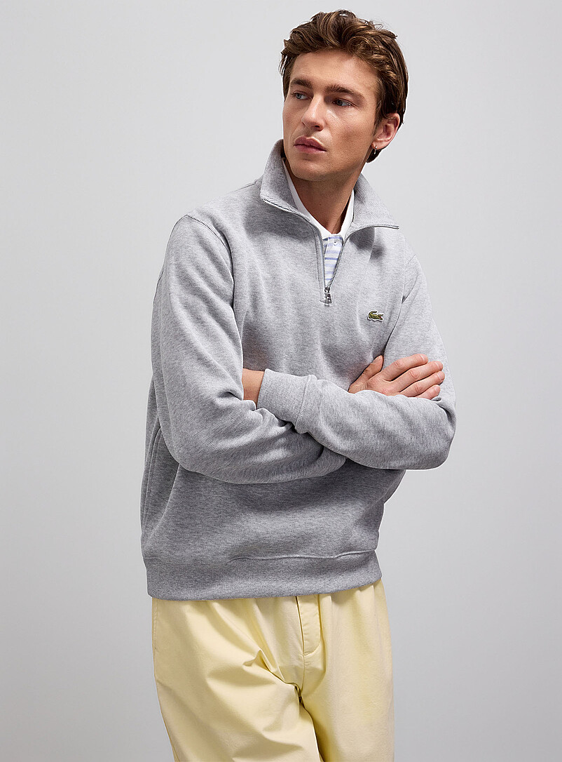 Zippered mock-neck sweatshirt product image 2