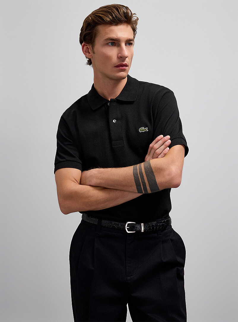 Piqué croc polo Classic fit product image (primary)