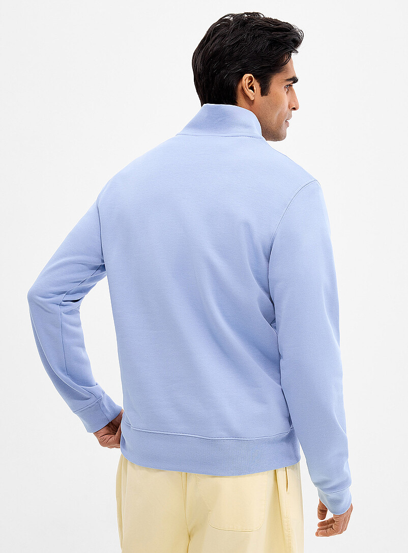 Mock-neck French terry sweatshirt product image 3