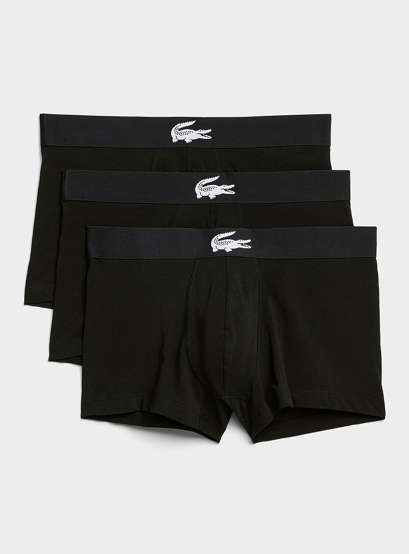 3" ebony stretch trunks Cotton Stretch 3-pack product image 2