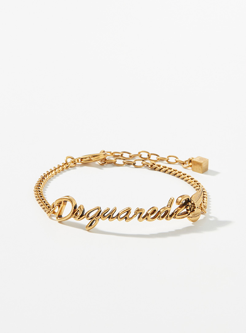 Dsquared2 Golden Yellow Twinkle bracelet for men