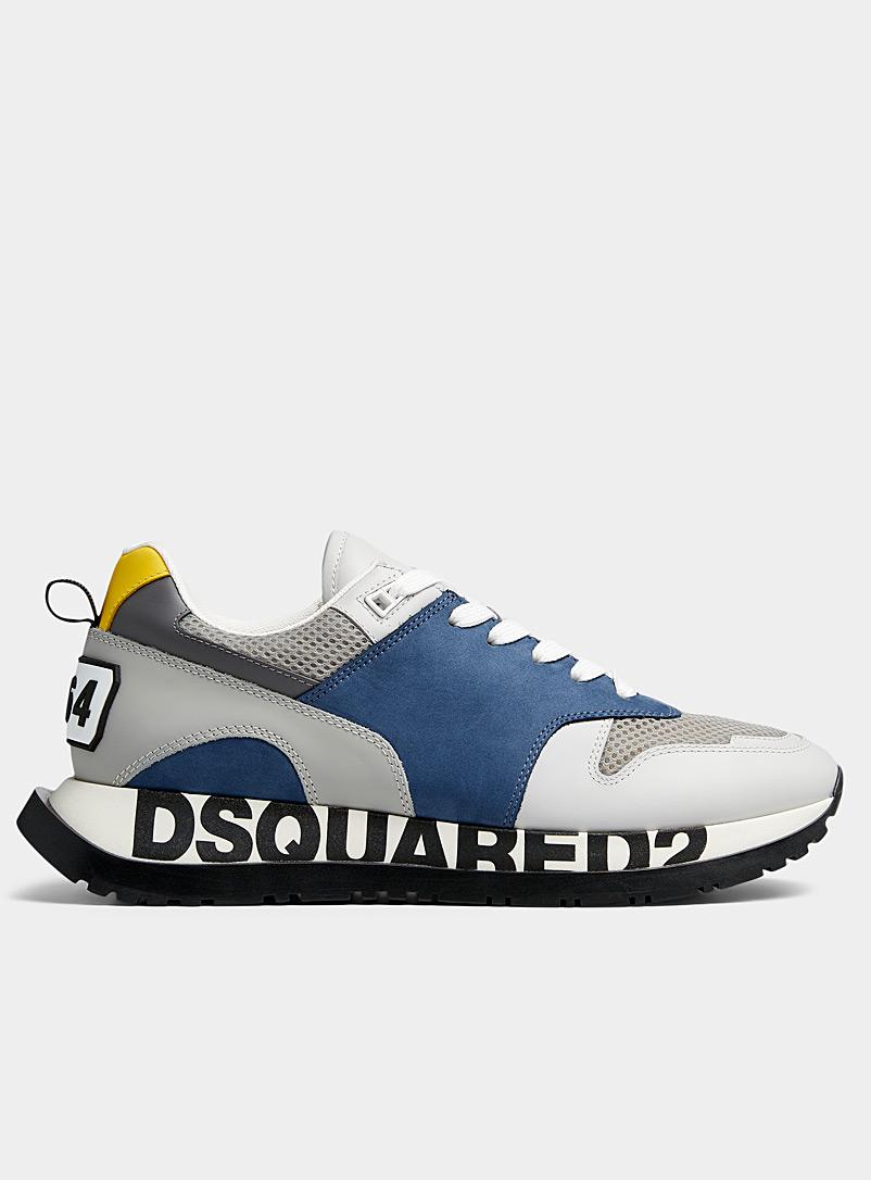 Dsquared2: Le sneaker de course semelle signature Homme Bleu pour homme