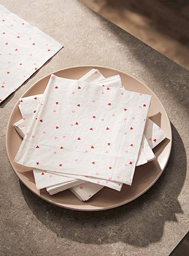 4 Serviettes en papier Vichy Jaune Poussin Format Lunch - Serviette en  papier divers - Creavea