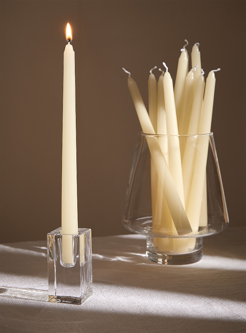 Elongated candles Set of 12 product image (primary)