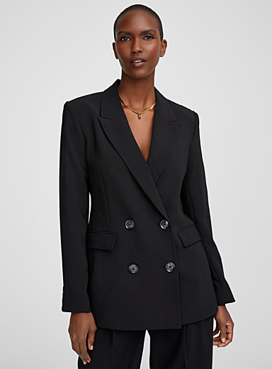 Hunter loose double-breasted blazer 