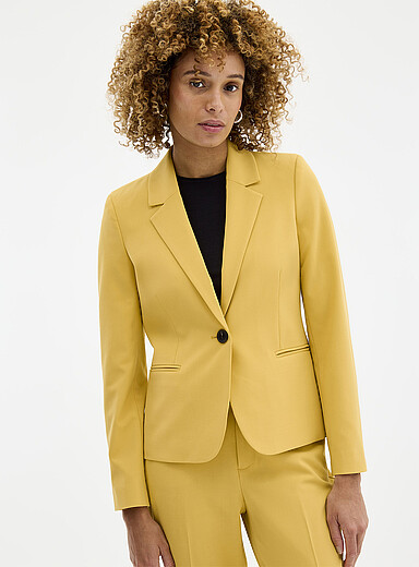 Veste D'été Jaune Manches Courtes - Taille 38/40, Marque L'Envol, Occasion Très Bon état