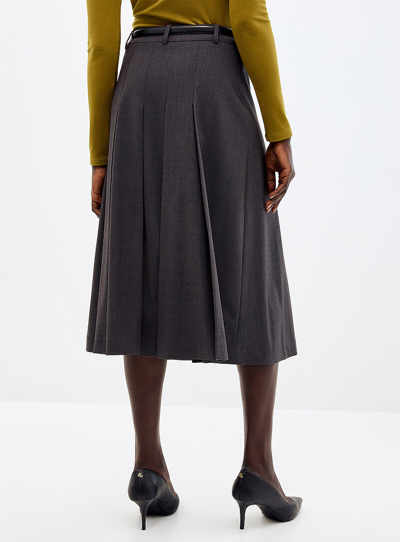 スカート modern pleats midi skirt Pleated belted midi skirt | Contemporaine | Women's Midi Skirts