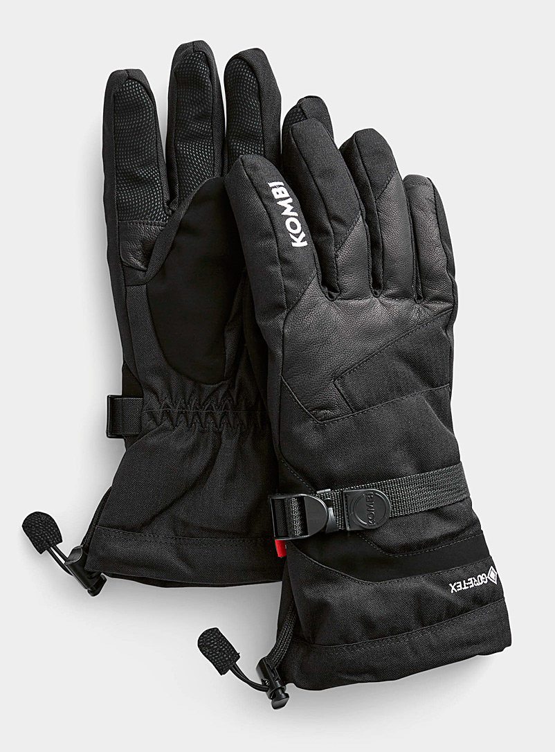 Kombi Black Timeless gloves for men