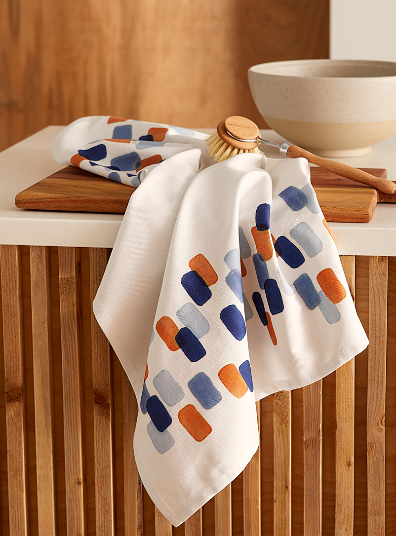Simons Maison Assorted Tropical ocean tea towel