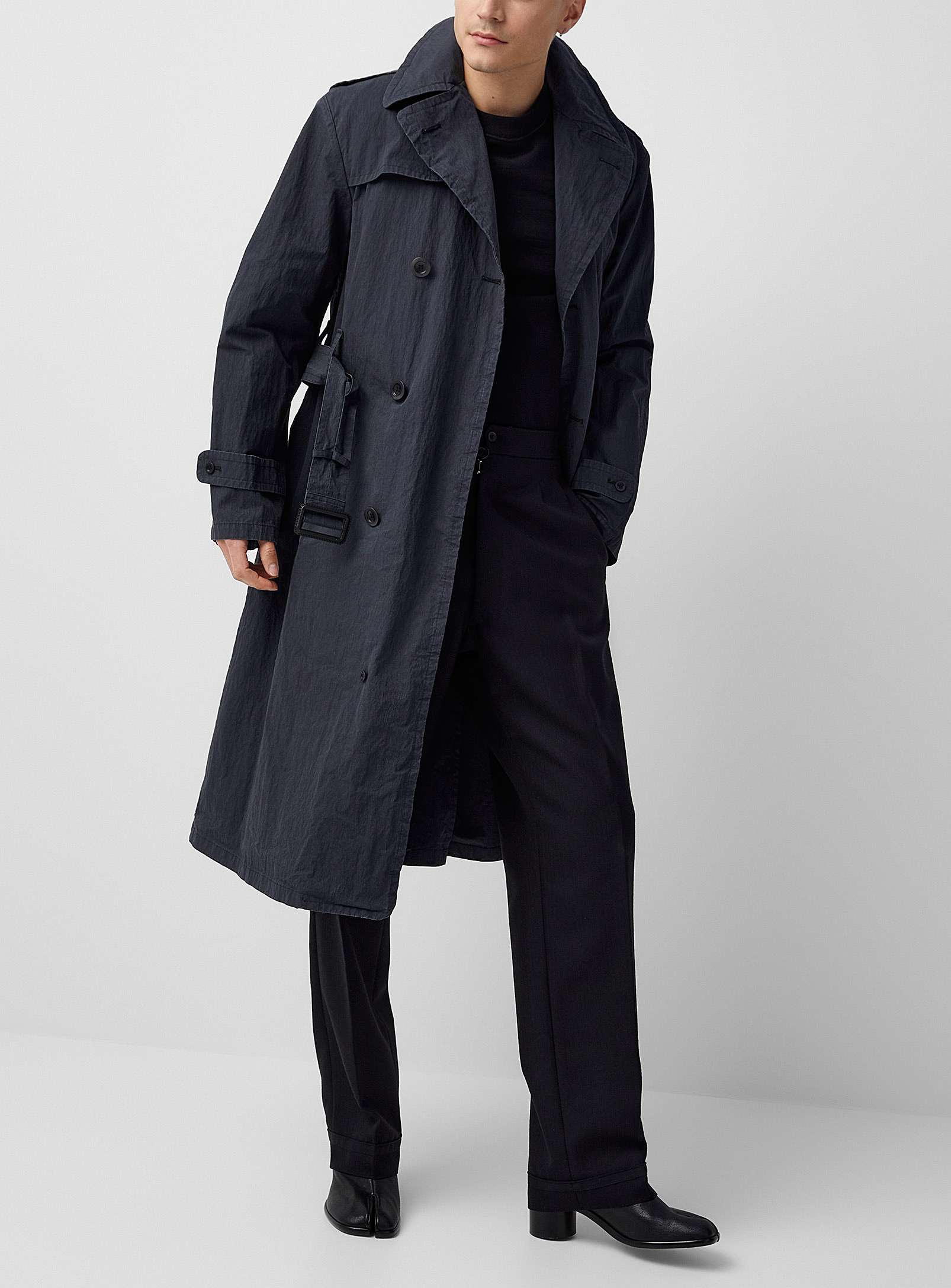 Veste En Coton Maison Martin Margiela Taille S - Occasion En Parfait état, Couleur Bleue