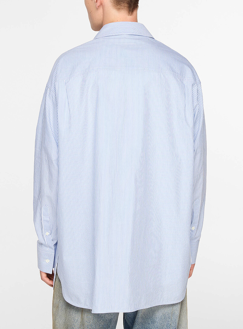 Production tag loose striped shirt product image 3