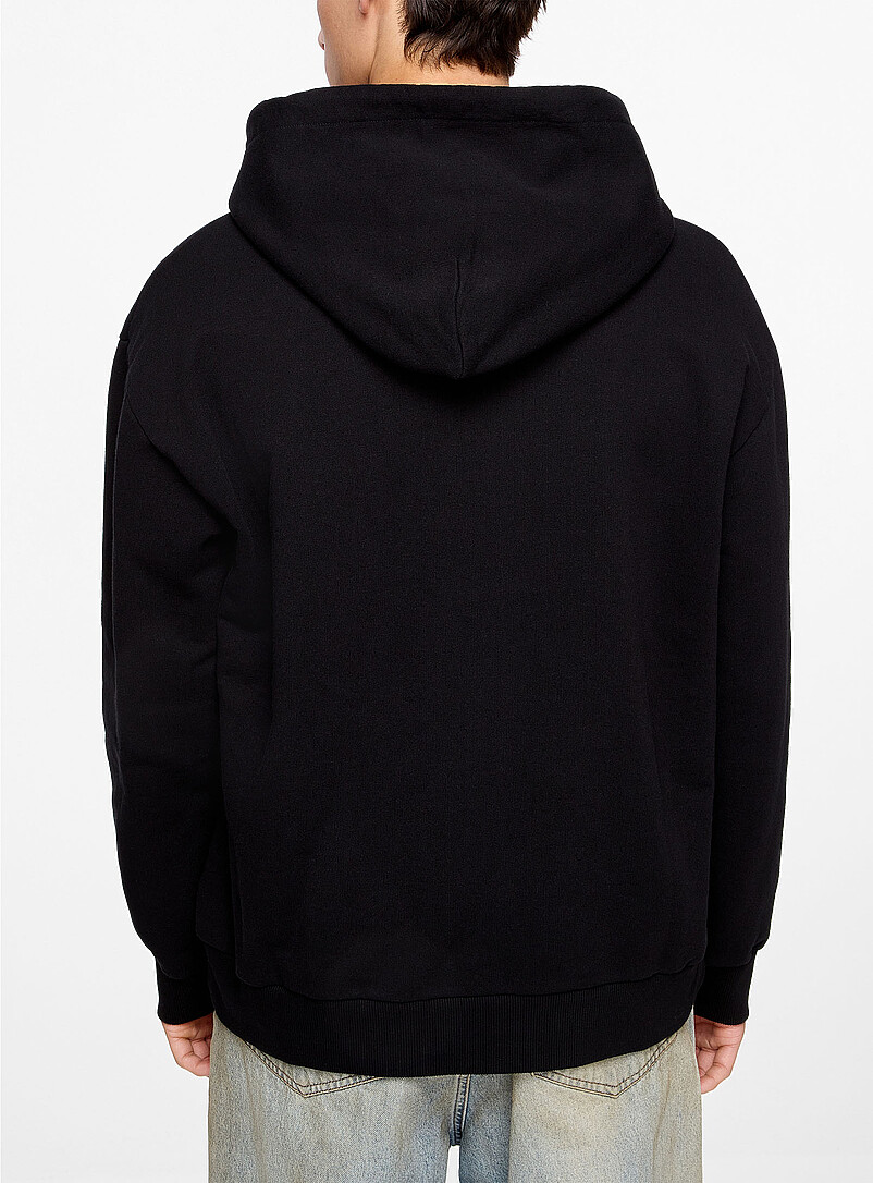 Inside-out signature embroidery hoodie product image 3