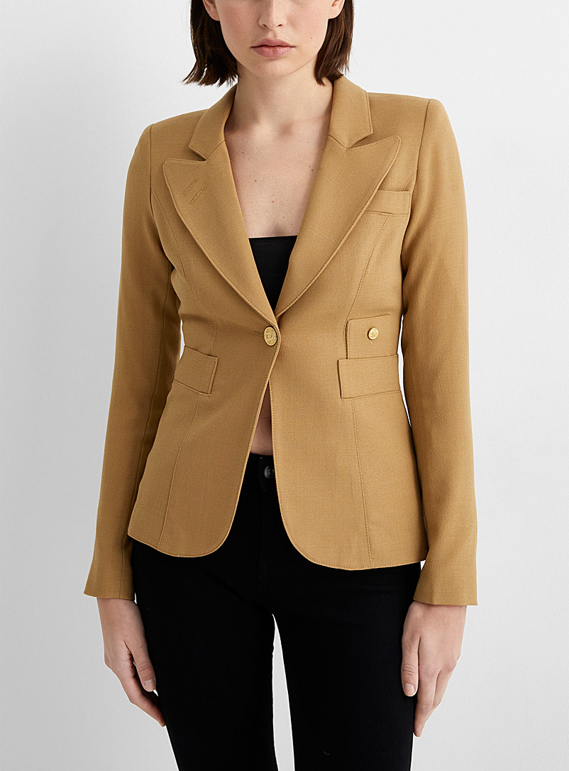 Smythe Red Classic jacket for women